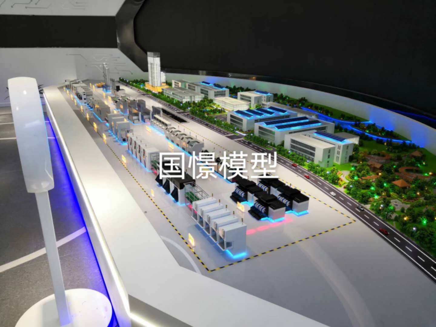 河东区建筑模型