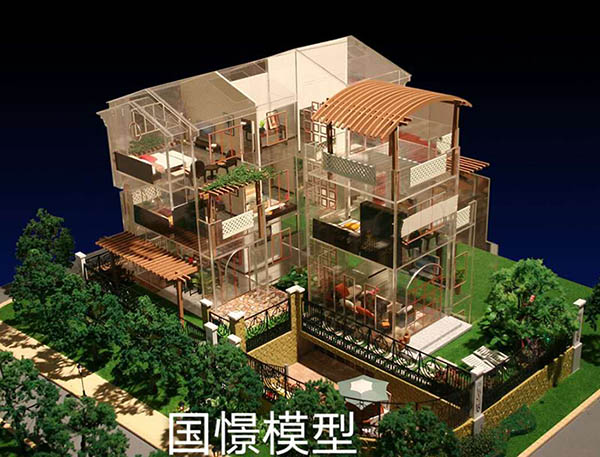 河东区建筑模型
