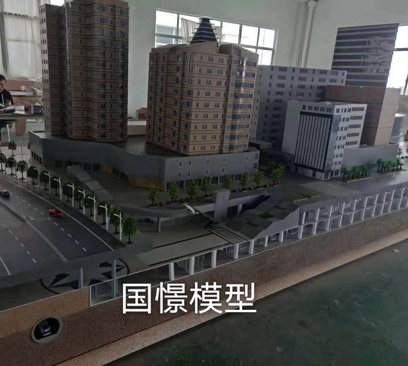 河东区建筑模型