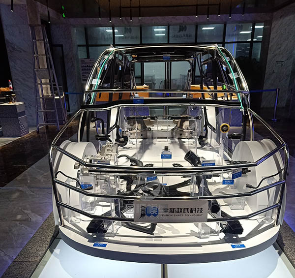 河东区透明车模型